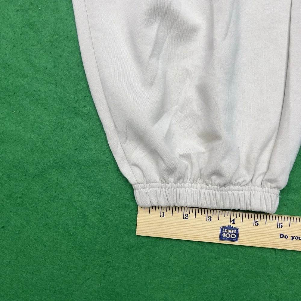 Adidas SOFT LUX Mens Size Medium Beige Jogger Pants KB5691